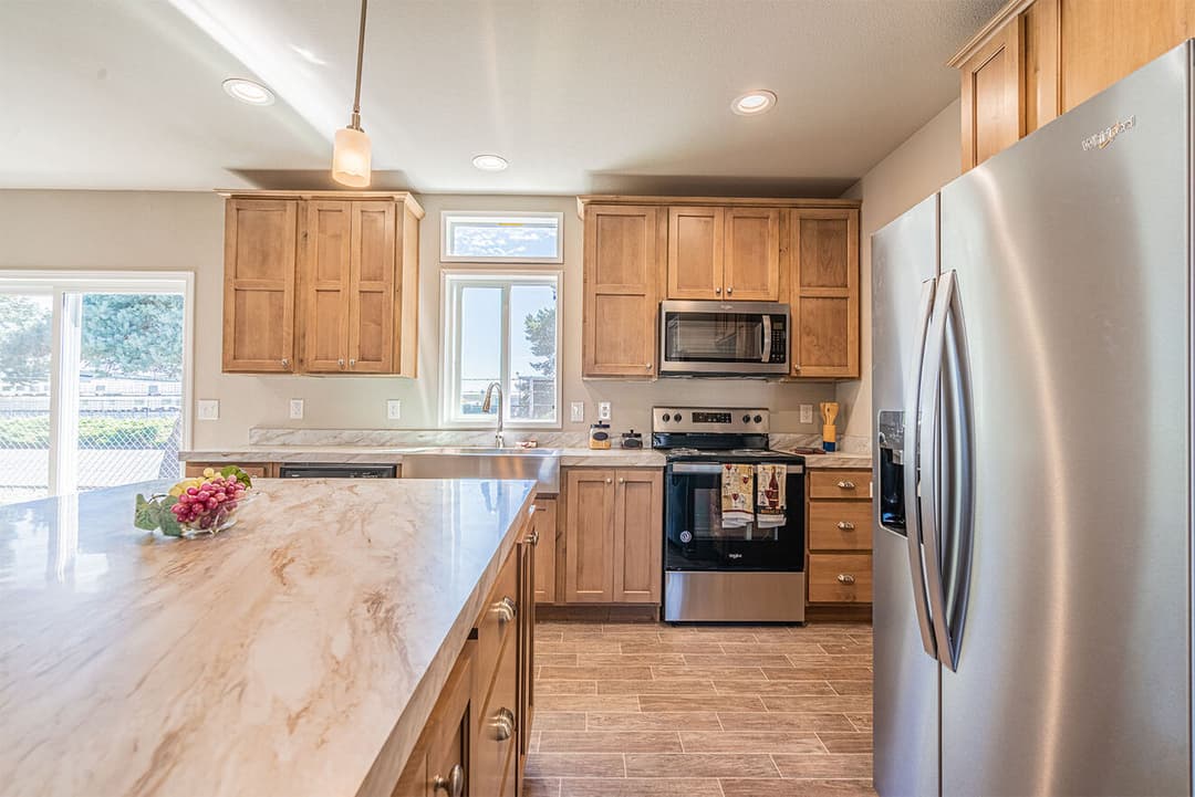 Evergreen 28583f kitchen home features